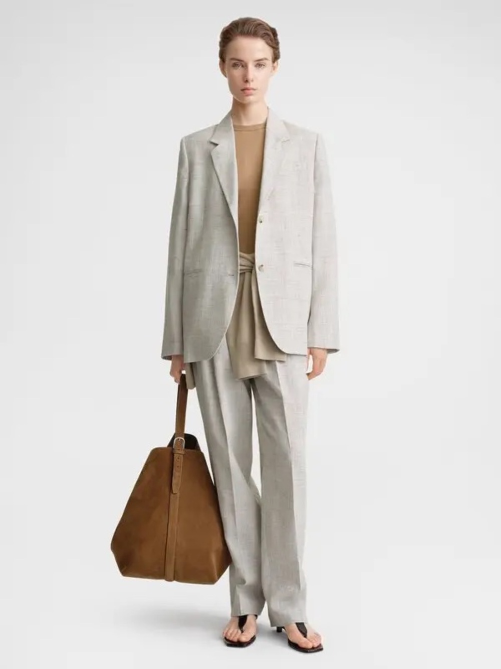 Toteme Tailored Suit Jacket Linen size 38